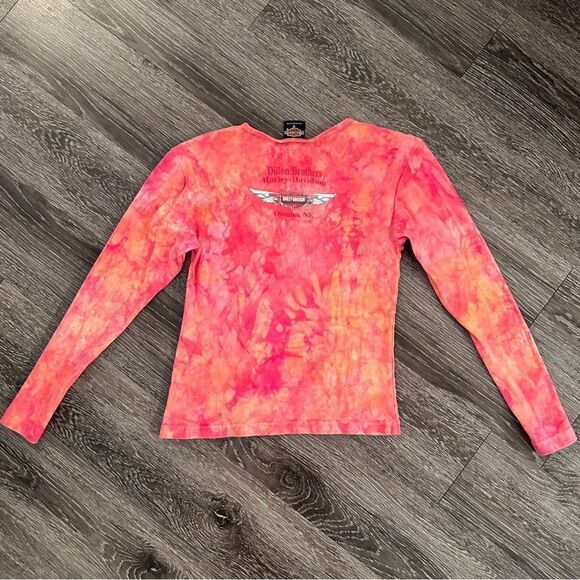 Harley Davidson Long sleeve Tie Dye - Picture 7 of 7